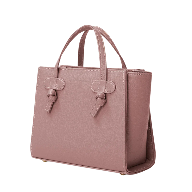 Purple Mini Bag with Textured